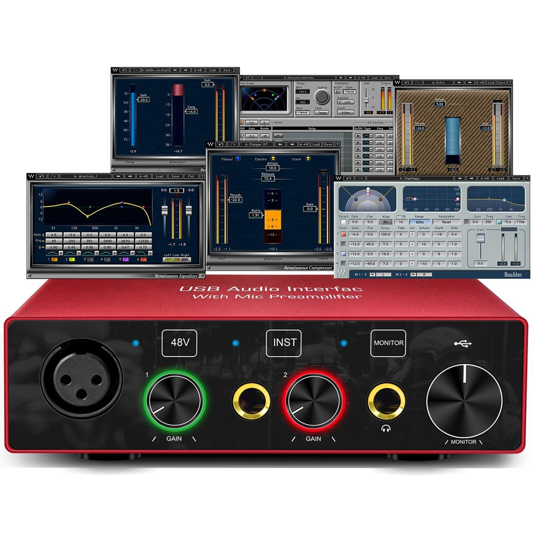 2i2-3RD-GEN 2-IN, 2-OUT USB Audio Interface Focusrite SCARLETT Style - OPEN BOX