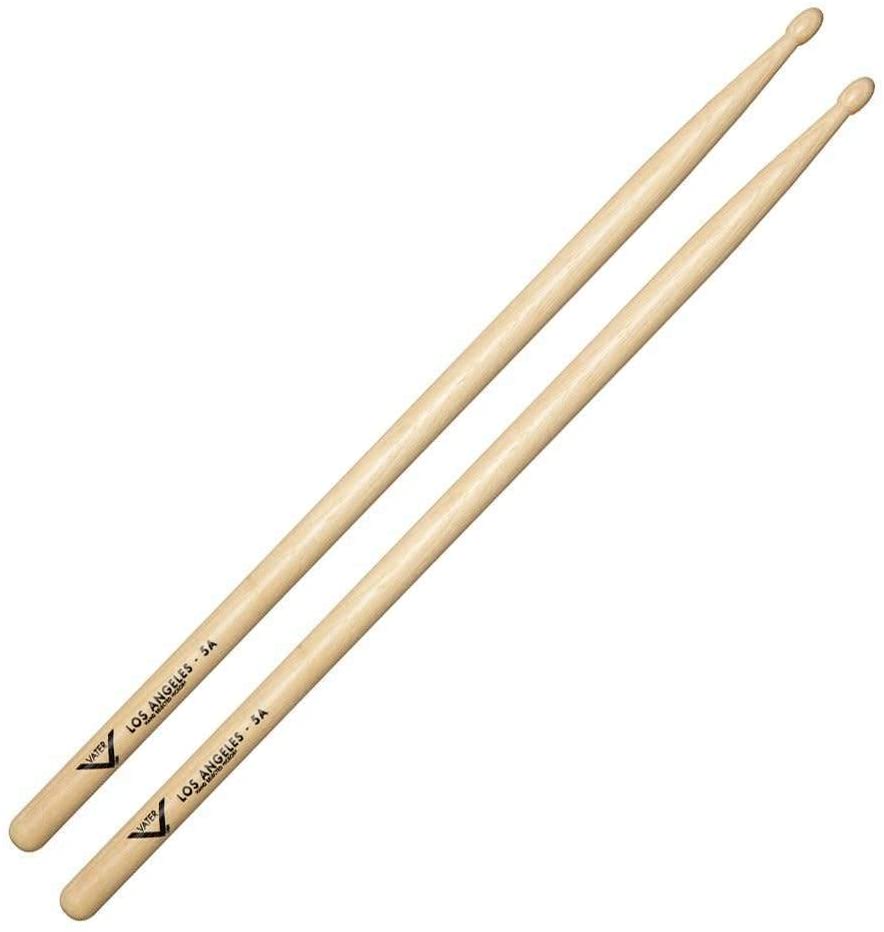Vater VH5AW 5A Drumsticks Los Angeles Hickory, Wood Tip