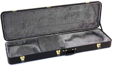 Charger l'image dans la galerie, Hardshell Beatles Viola style electric bass and guitar case with plush interior and heavy-duty hardware
