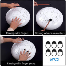 Load image into Gallery viewer, Tongue Drum / Steel Handpan Drum with Accessories 13 Note / 12 Inch
