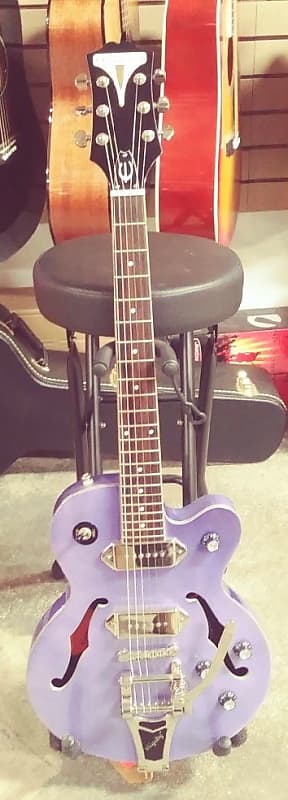 Epiphone Wildkat Royale Semi-Hollow Body Electric with Bigsby Metallic Purple - Pre Owned