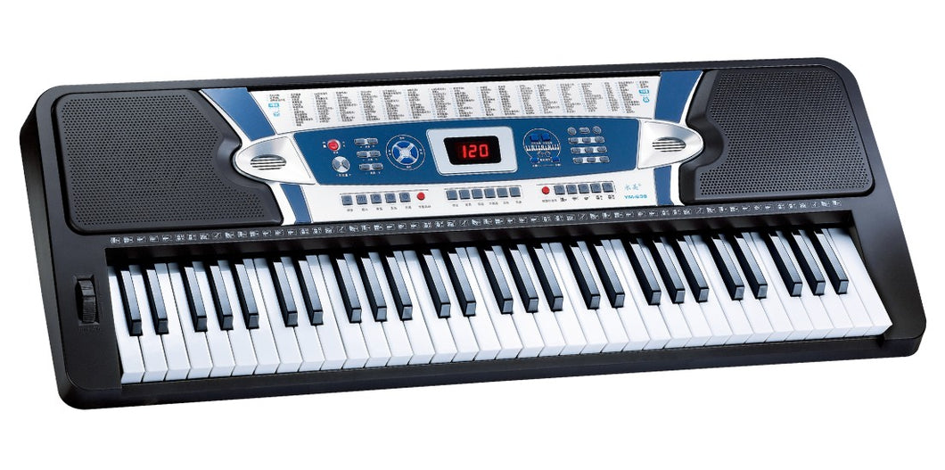 61 Note Keyboard 100 Sounds & 100 Rhythms - YM-638