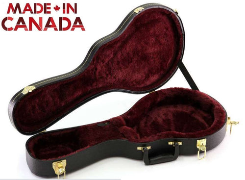 Deluxe Arch Top Hardshell F Style Mandolin Case (Made In Canada) Model 252-(6211552837826)
