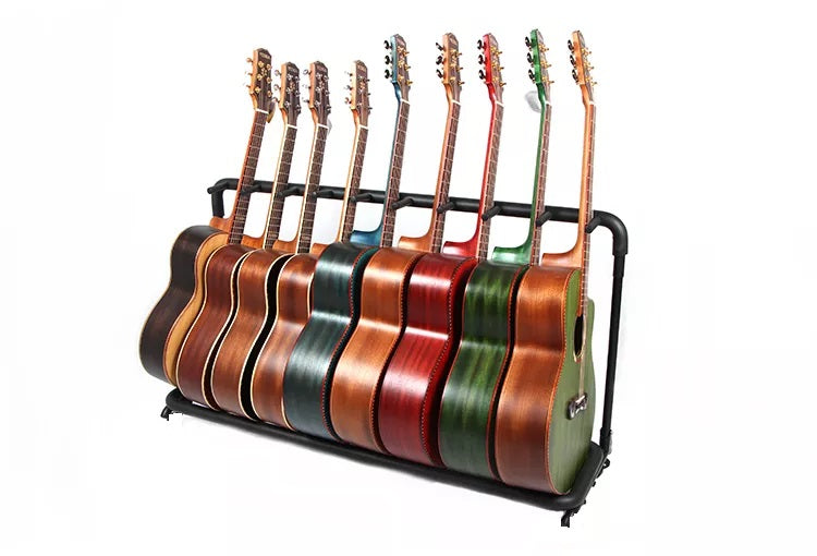 Bike Rack Style Guitar Stand for 9 Guitars-(6979617030338)