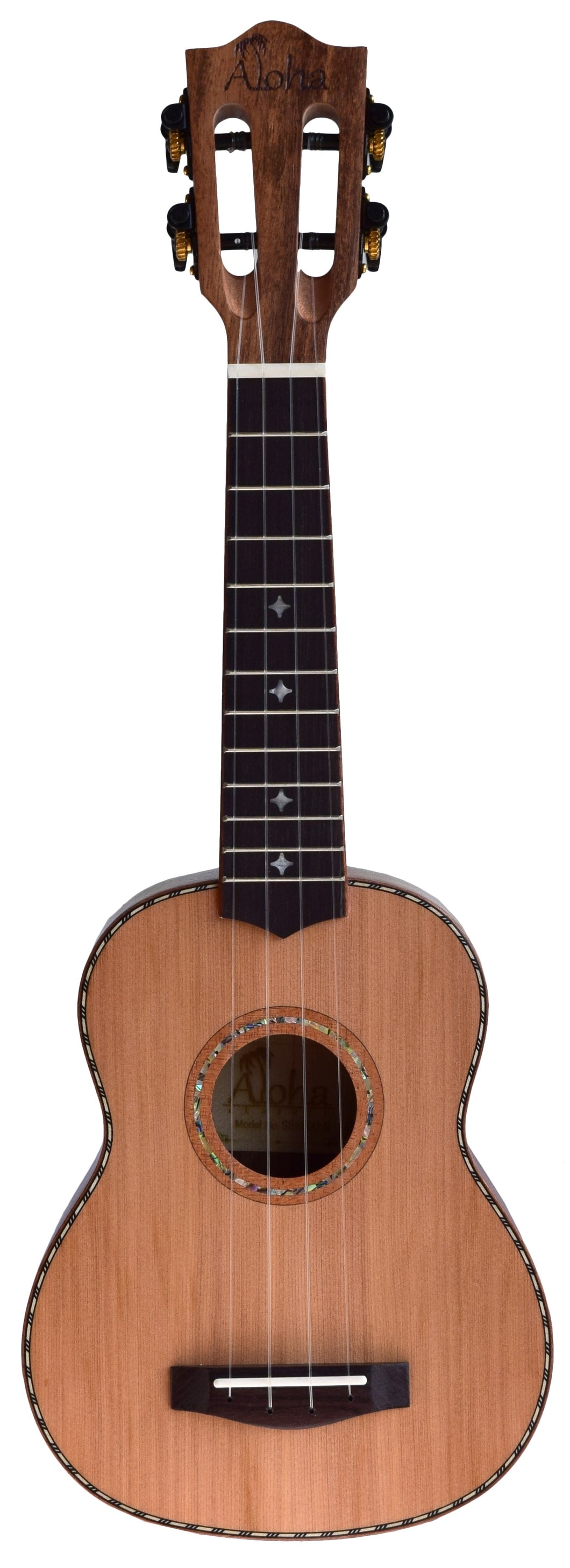 Aloha Solid Cedar Top Acoustic Soprano Ukulele