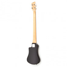 Load image into Gallery viewer, Hofner HOF-HCT-SHB- BK-O Shorty Electric Travel Bass Guitar - Black - with Gig Bag

