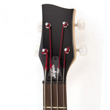 Charger l&#39;image dans la galerie, Hofner HOF-HCT-SHB- BK-O Shorty Guitare basse électrique de voyage - Noir - avec housse

