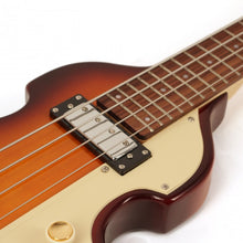 Load image into Gallery viewer, Hofner HCT-SHVB-SB Shorty Violin Bass CT Sunburst (Beatles Bass Style) Includes Travel Bag
