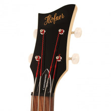 Load image into Gallery viewer, Hofner Shorty Violin Bass CT Black (Beatles Bass Style) Includes Travel Bag
