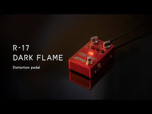 Charger et lire la vidéo dans la visionneuse de la Galerie, Pédale d&#39;effet de distorsion moderne Joyo R-17 Dark Flame
