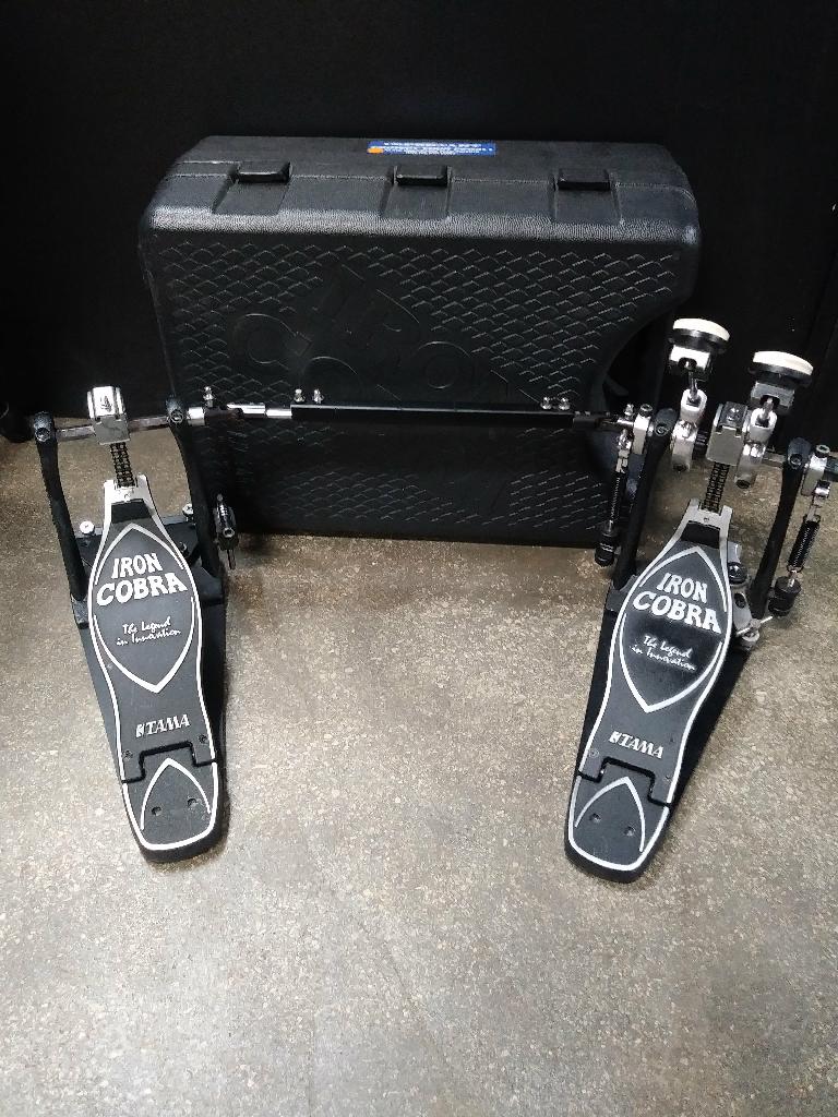 Tama HP900PWN Iron Cobra 900 Power Glide Double Bass Drum Pedal with Case - Pre Owned