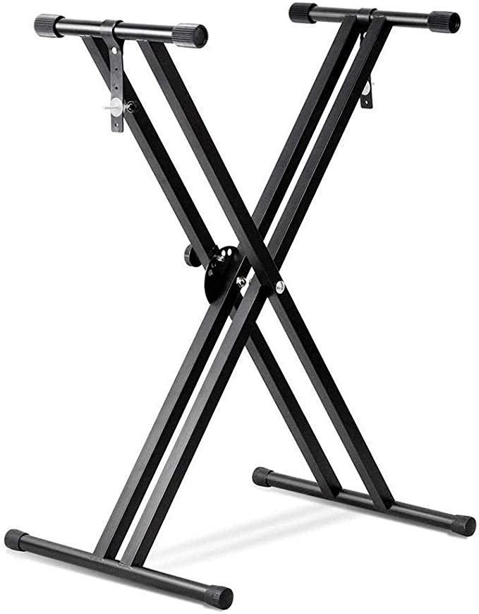 X Style Keyboard Stand Double Braced