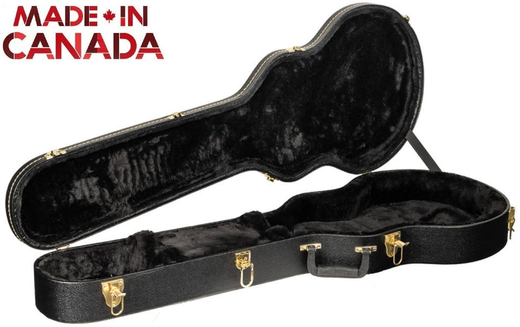 Deluxe Arch Top Hardshell Les Paul Electric Guitar Case Model 225 (Made In Canada)-(6211165454530)